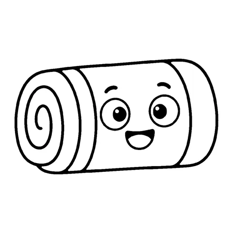 Beach Towel coloring page
