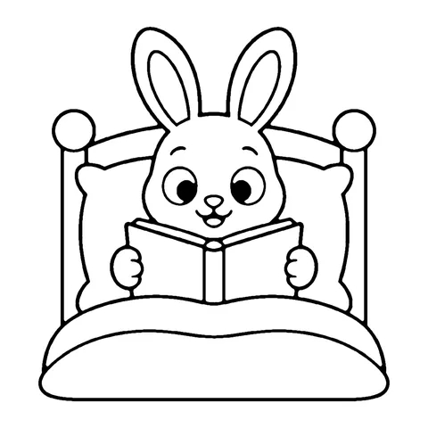 Bedtime Story coloring page